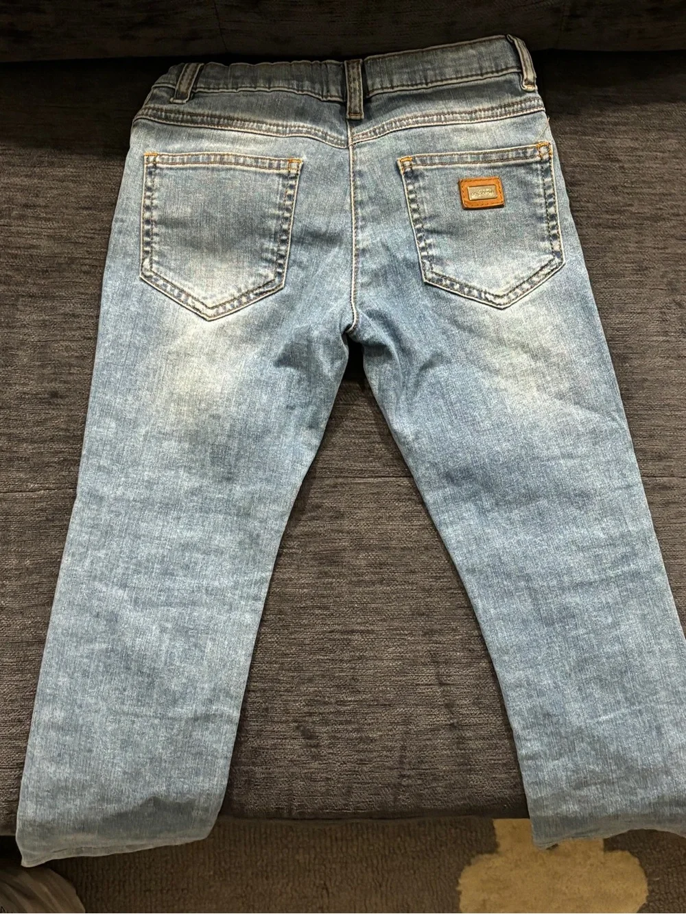 Dolce & Gabbana Light Wash Skinny Jeans - Faded Blue